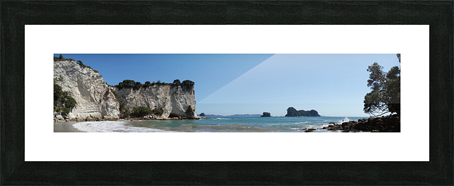 Coromandel Beach Picture Frame print