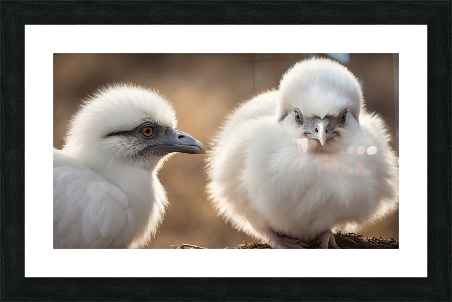 White Flora Fauna and Fabric Dream of Matisse 25 Picture Frame Printing