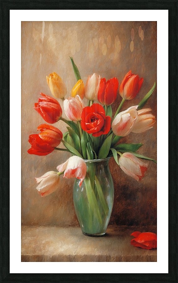 Tulips  Picture Frame Printing