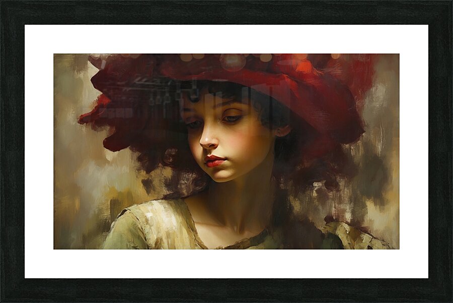 The Scarlet Reverie Picture Frame Printing