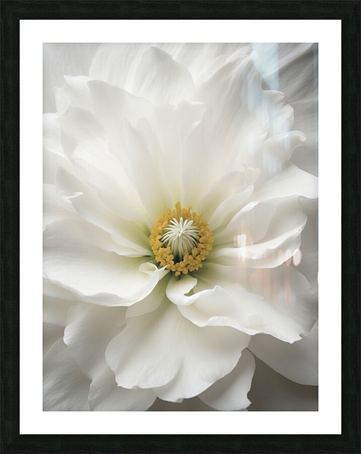 Twisted Florals  1 of 3 Picture Frame Printing