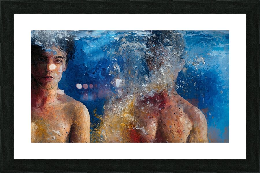Washing away Picture Frame Printing