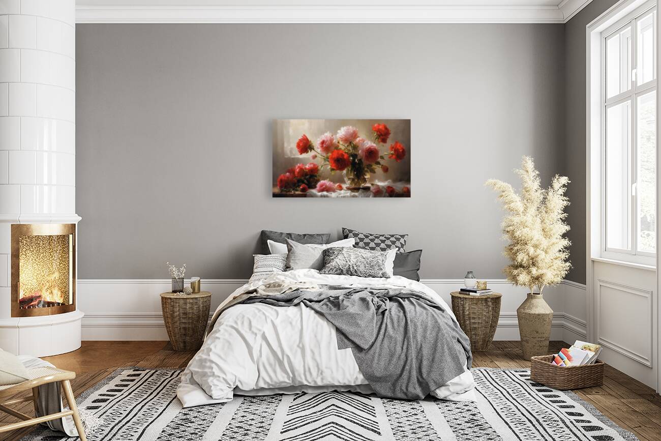 Garden Roses Reproduction