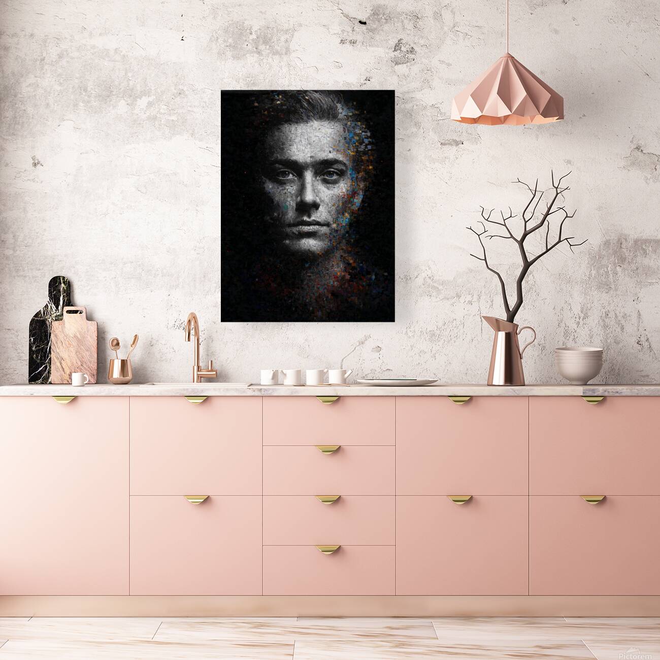 Silver Portrait Reproduction