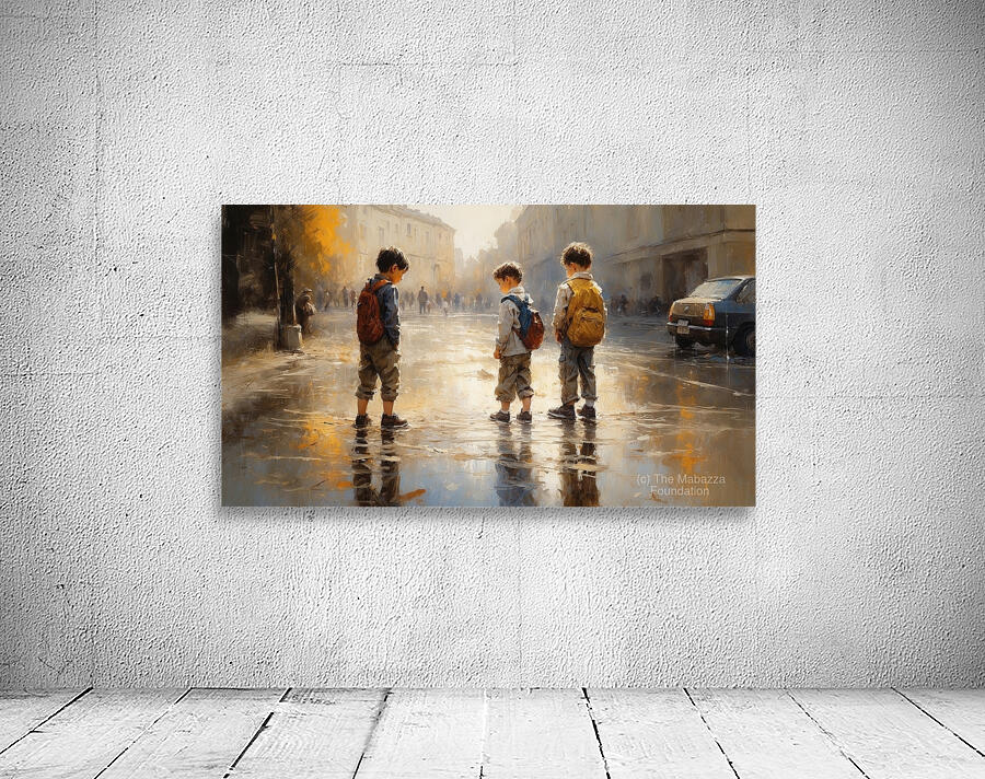 Rainy Day in London Wall Preview