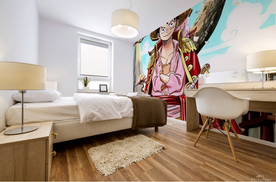luffy Mural print