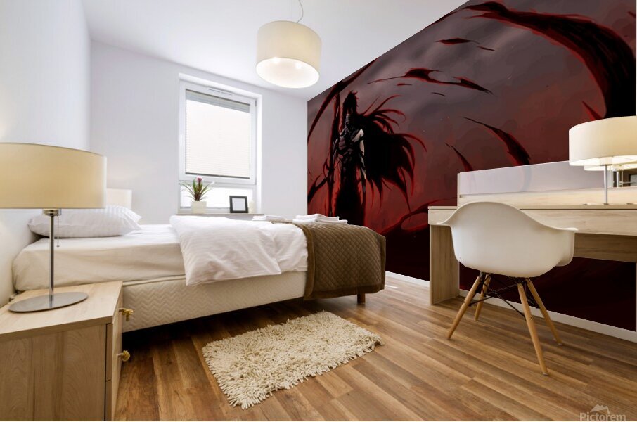 final getsuga tencho bleach Mural print