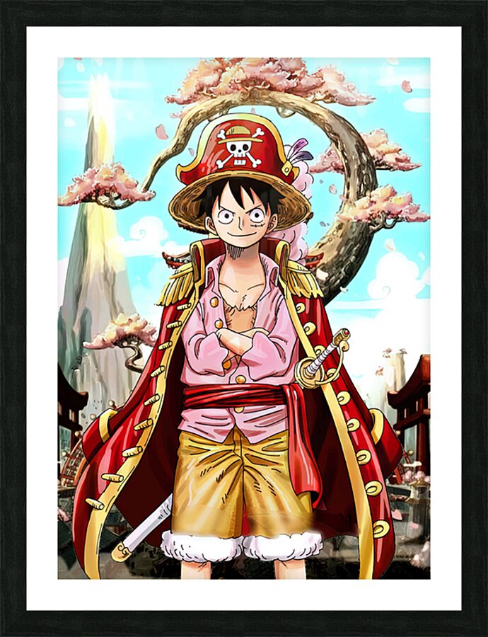 luffy Picture Frame print