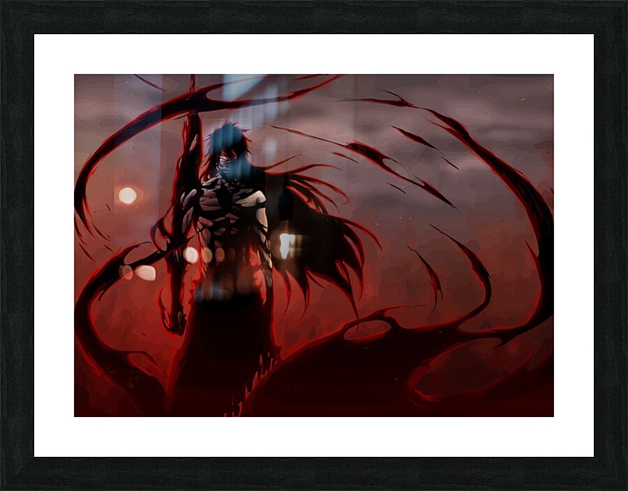 final getsuga tencho bleach Picture Frame print