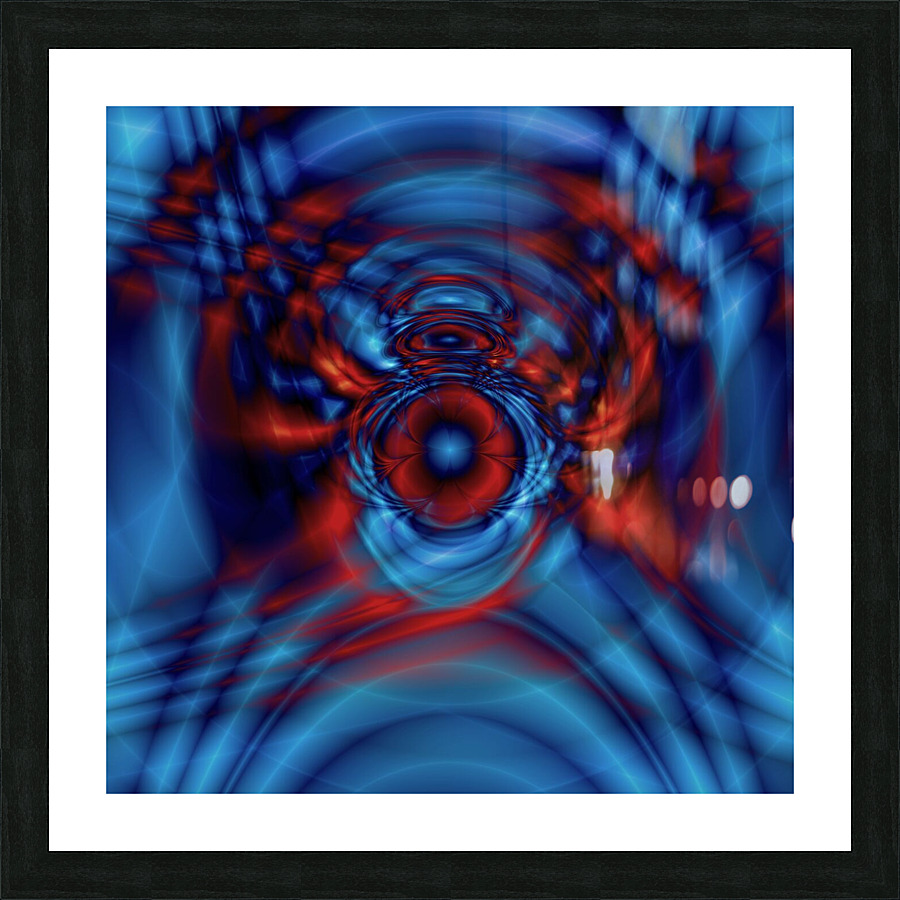 The Orb Picture Frame print