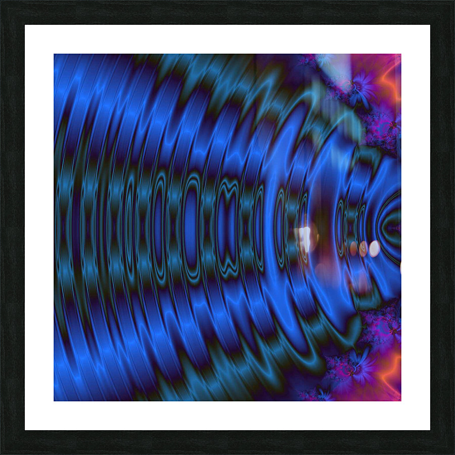 Sonic Flora Picture Frame print