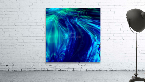 Glasswaves Wall Preview