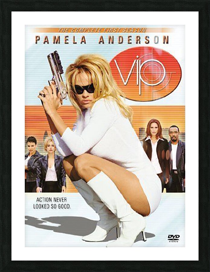 pamela anderson  Picture Frame print