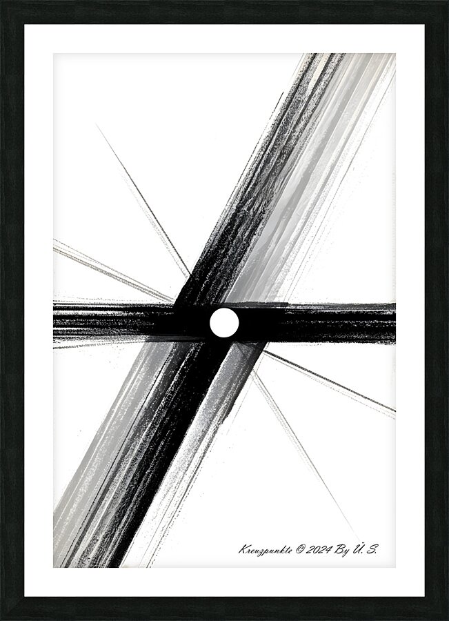 Crosspoints  Picture Frame print