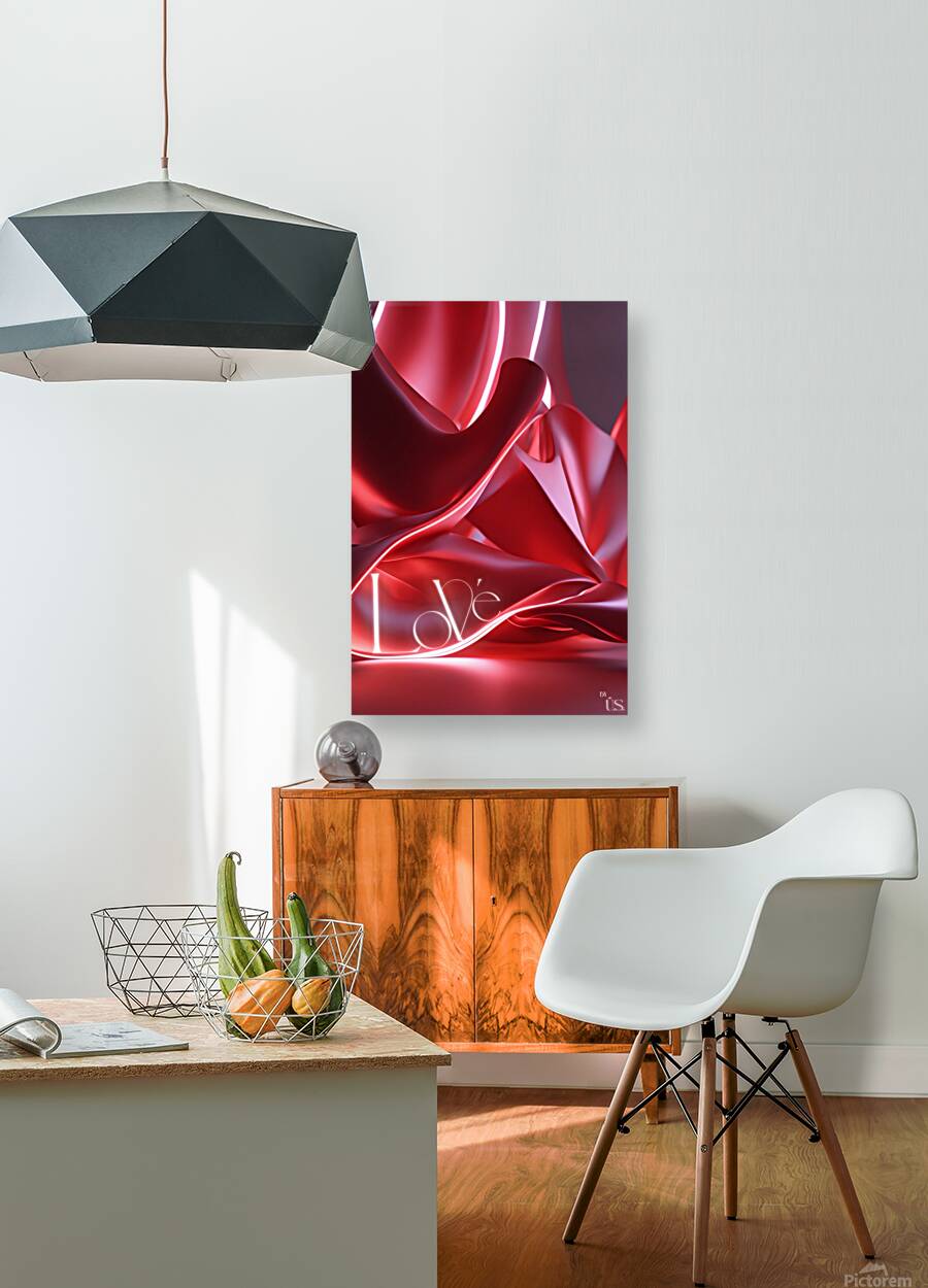 Elegant Red Design  Reproduction