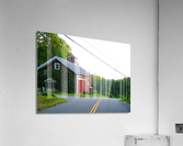 Red Barn House NH Acrylic Print