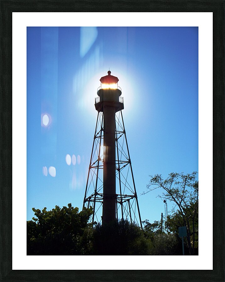 Lighthouse Sanibel FL Picture Frame print