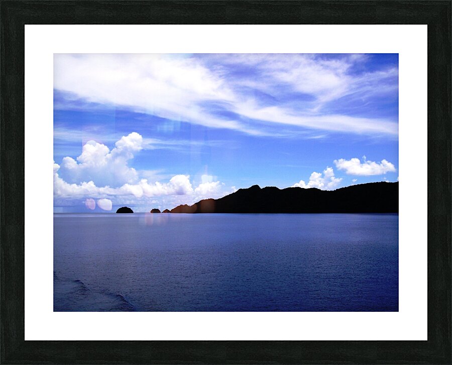 Palau Picture Frame print
