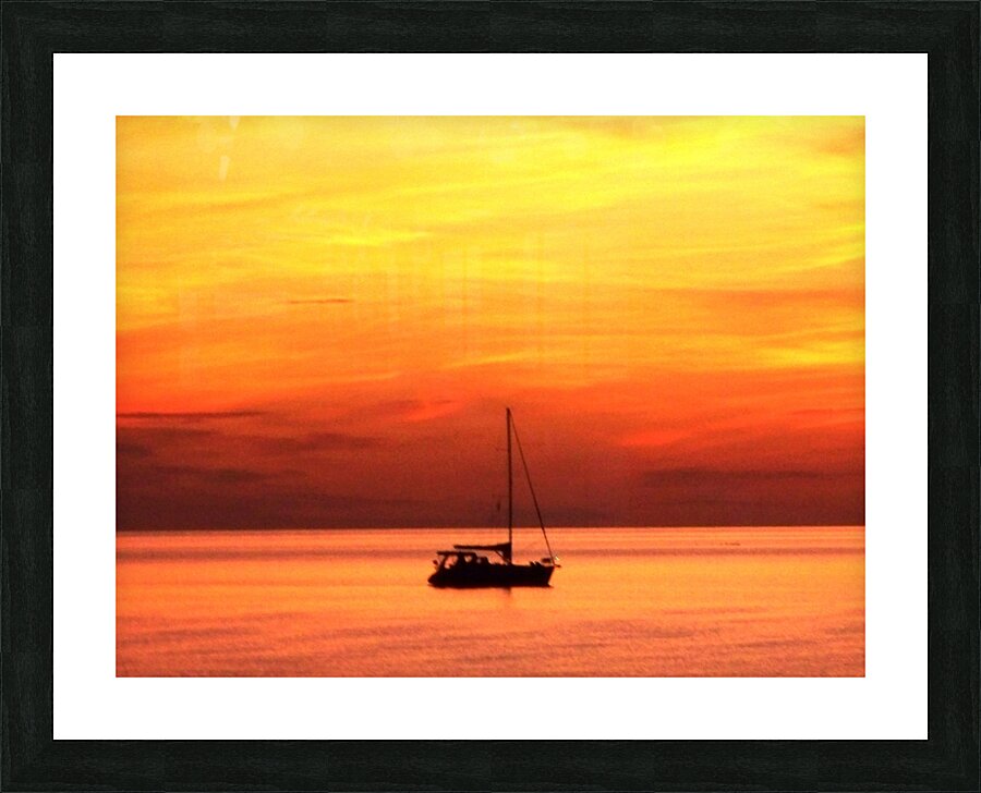 Gulf Coast Sunset  Picture Frame print