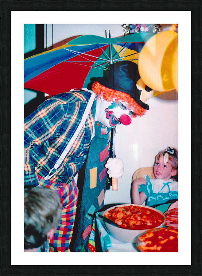 Dizzo the Clown Picture Frame print