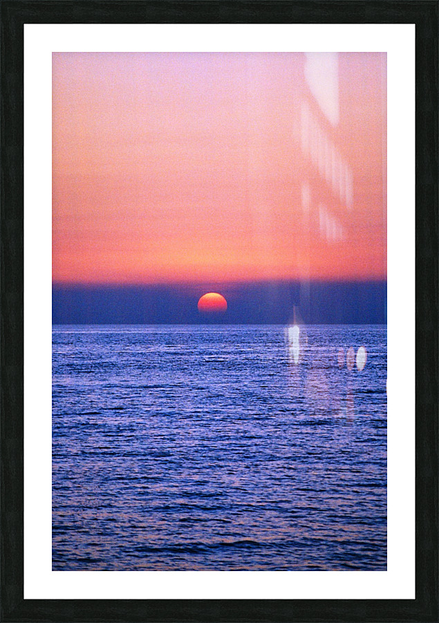 Sunset Picture Frame print