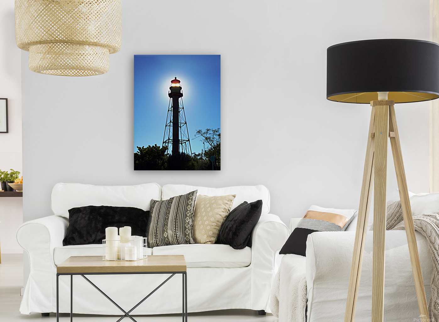 Lighthouse Sanibel FL Reproduction