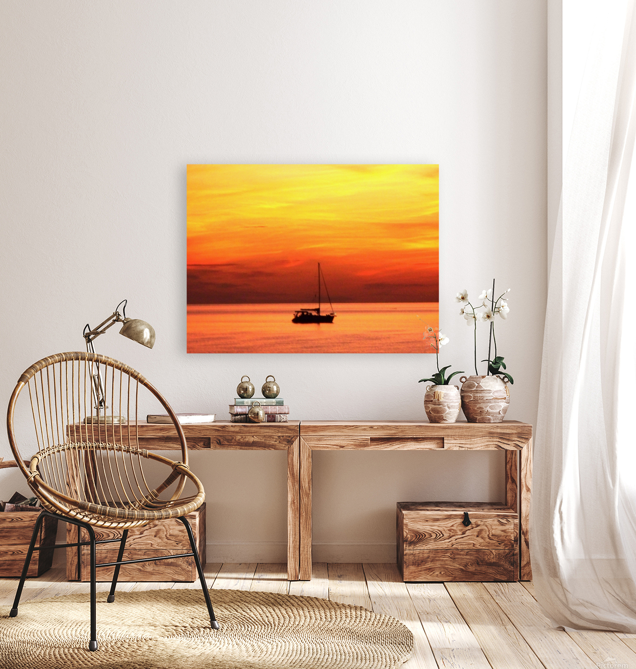 Gulf Coast Sunset  Reproduction