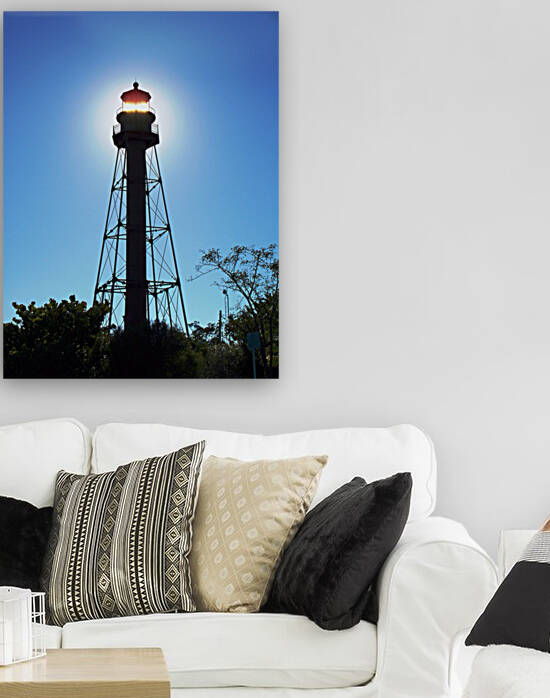 Lighthouse Sanibel FL by Edward Levenson