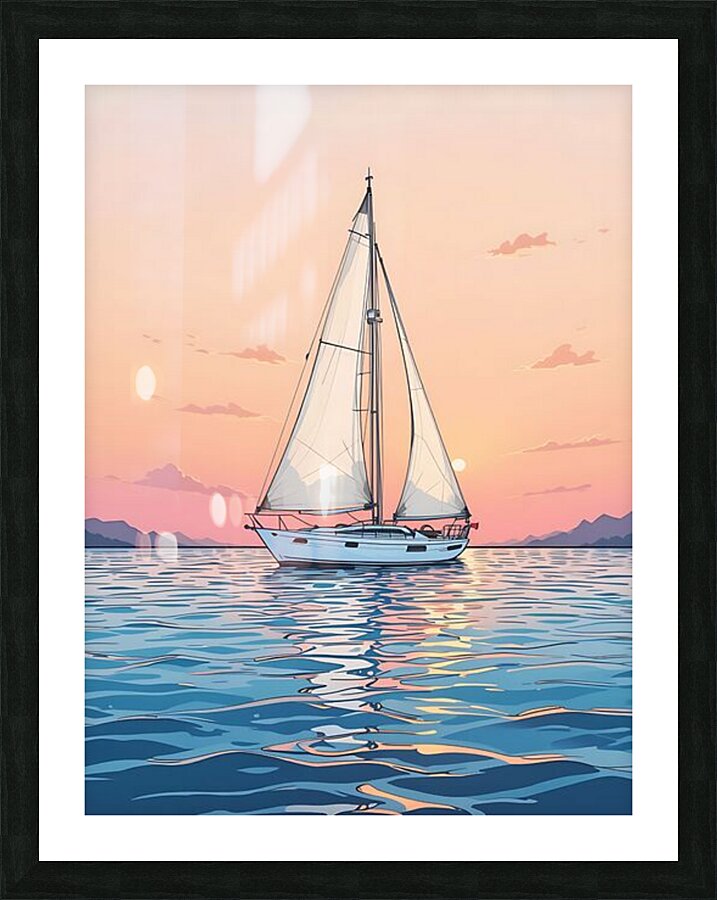  Coastal Ocean Decor Picture Frame print