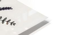 Boho Botanical Pottery HD Metal print