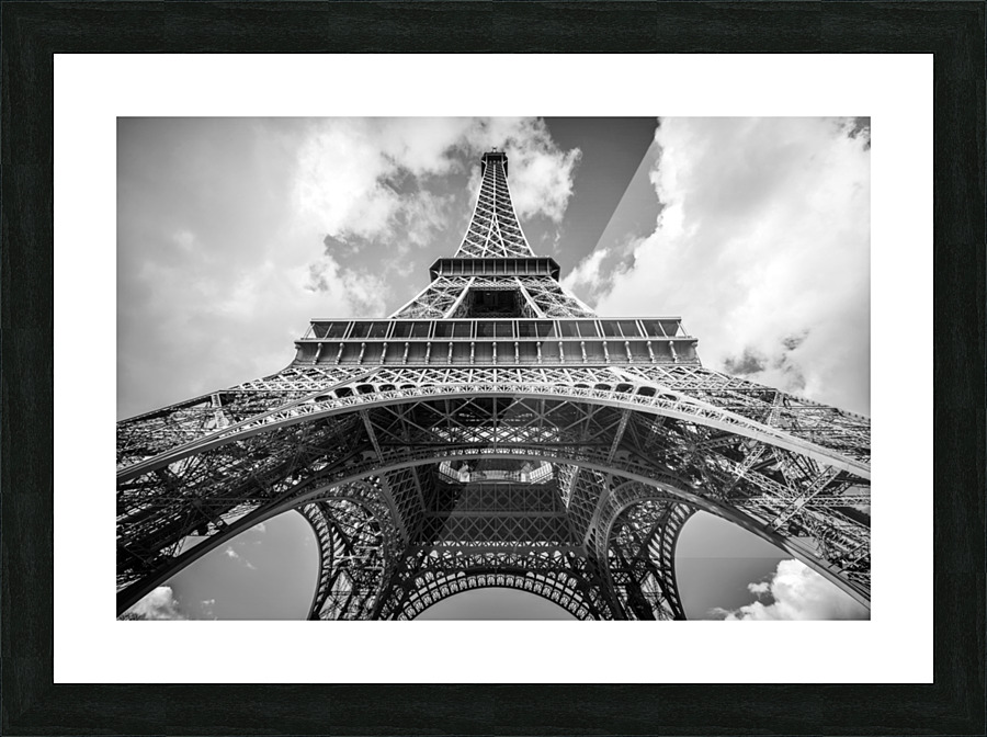 Lady Eiffel Picture Frame print