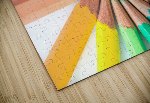 Rainbow colored pencils DELPHIMAGES puzzle