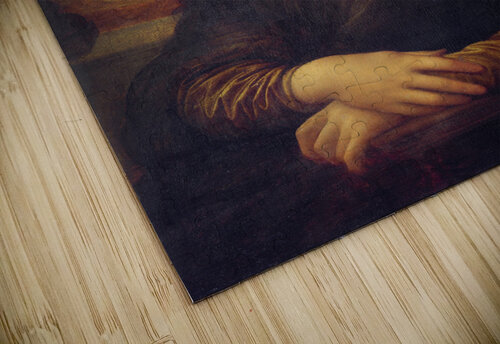 Mona Lisa wearing a mask DELPHIMAGES puzzle