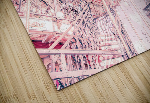 Romantic carousel Eiffel tower Paris DELPHIMAGES puzzle