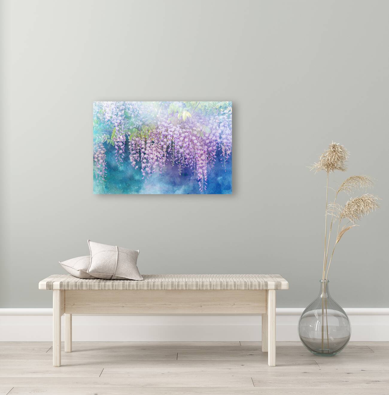 Romantic wisteria Reproduction