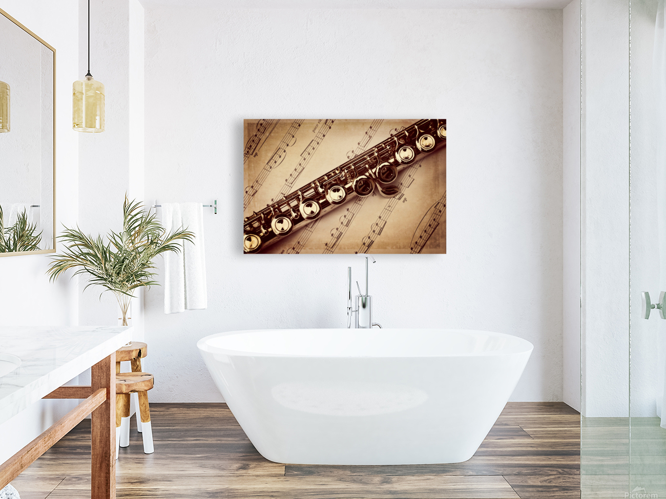 Flute vintage style Reproduction
