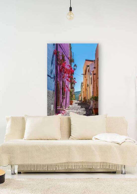 Vibrant colors in Bosa Sardinia Italy by DELPHIMAGES