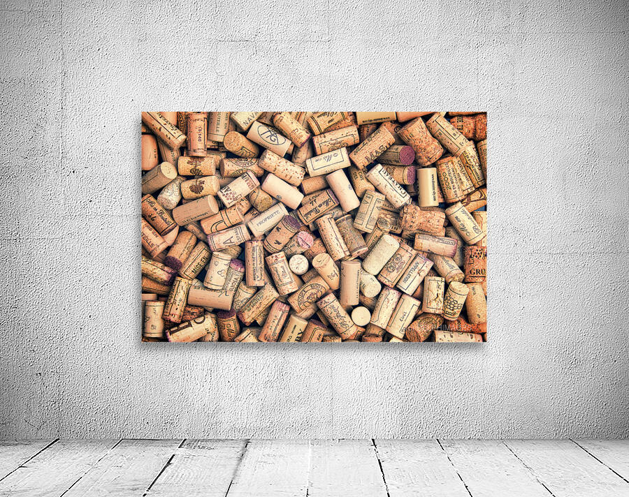 French wine corks collection Wall Preview