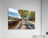 Bench with a view Acrylic Print