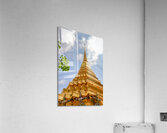 Gold Thai Temple Acrylic Print