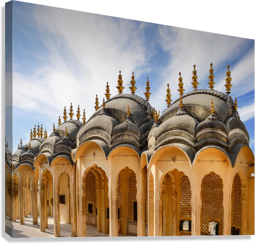 Black and Yellow Top Canvas Print