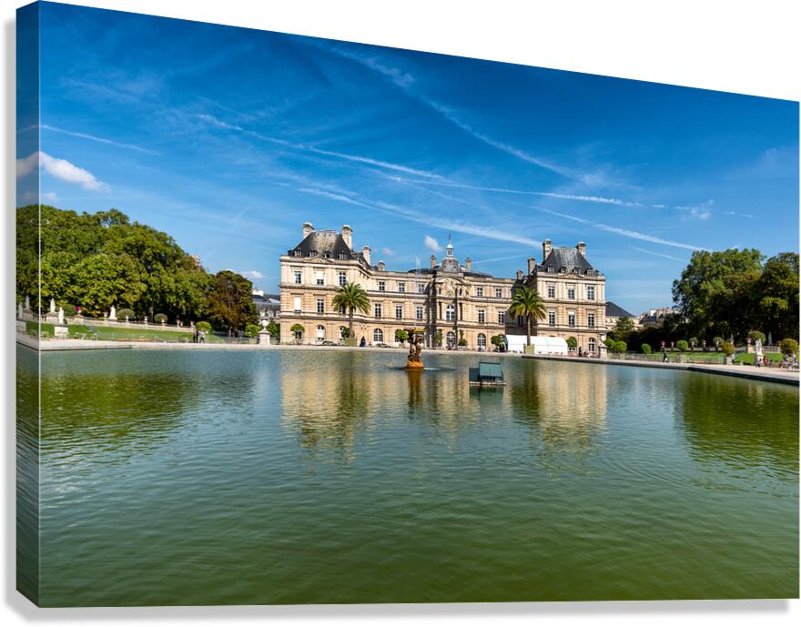 Parisian Palace Canvas Print