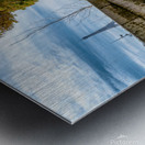 Bench with a view Metal print