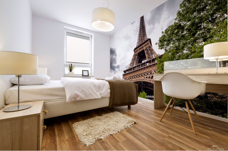 Eiffel in Perspective Mural print