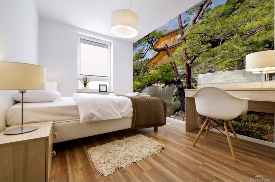 Gold Temple Mural print