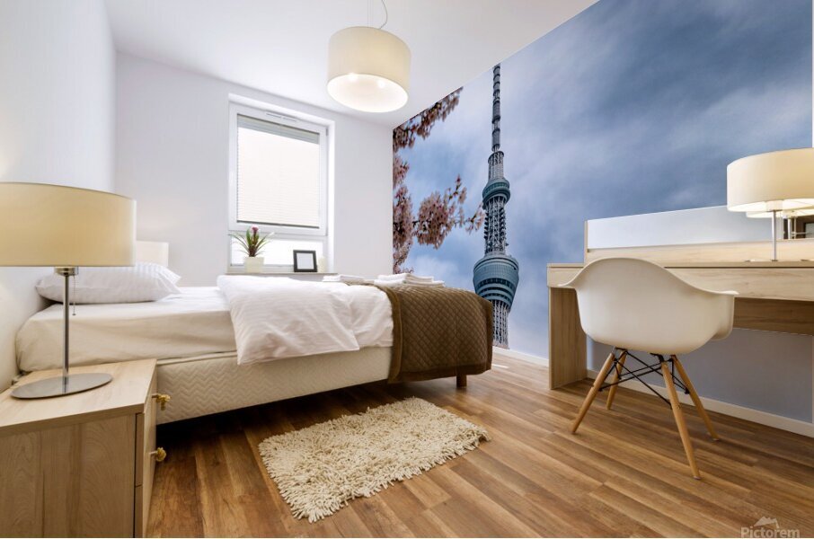 Cherry Skytree Mural print