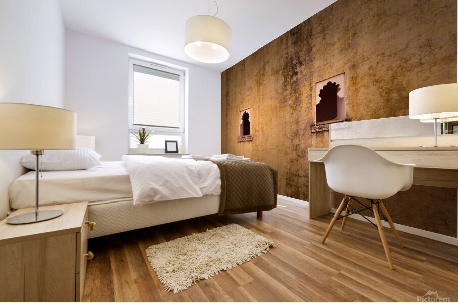 Yellow Wall Mural print