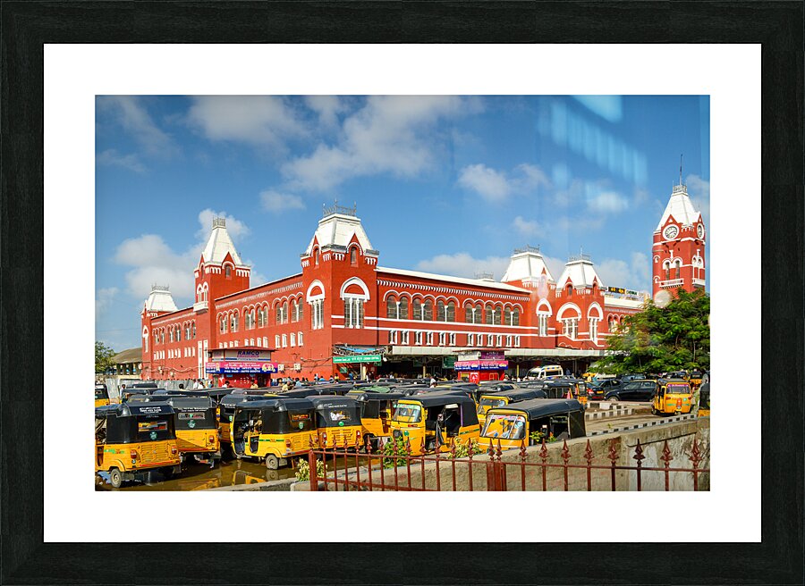 Chennai Train Station Picture Frame print