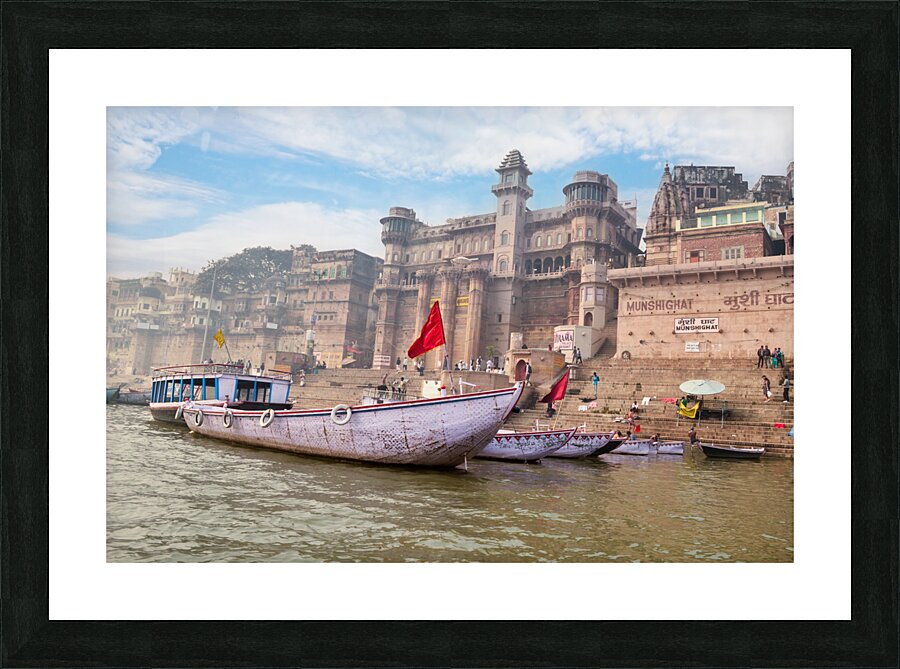 Varanasi Ghats Picture Frame print