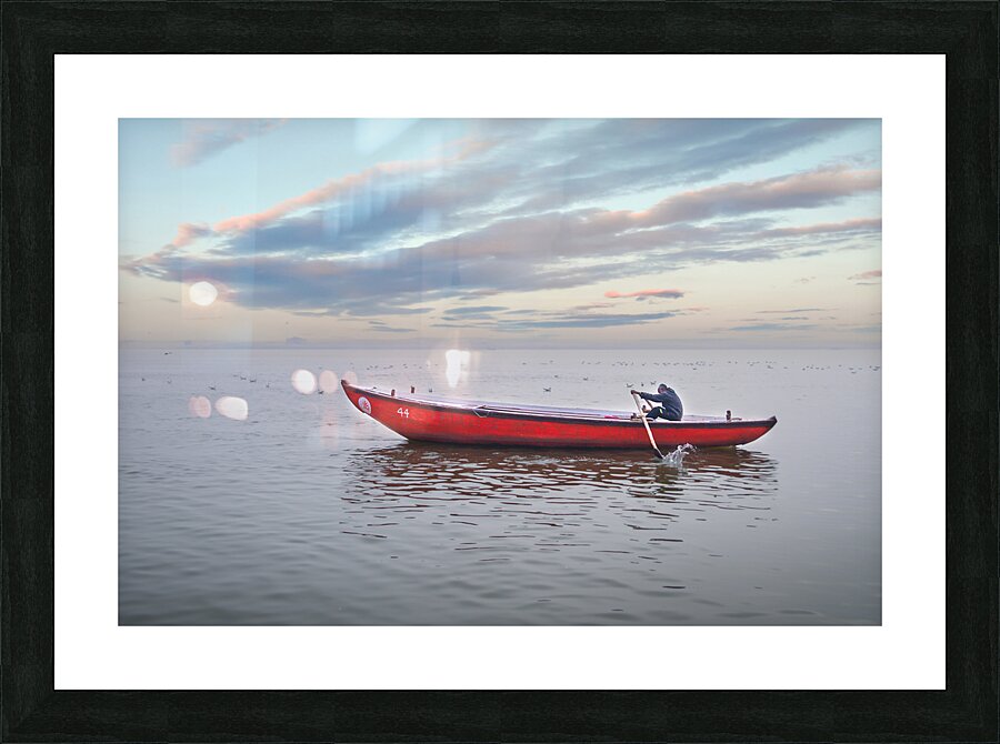 Manual Boat Picture Frame print